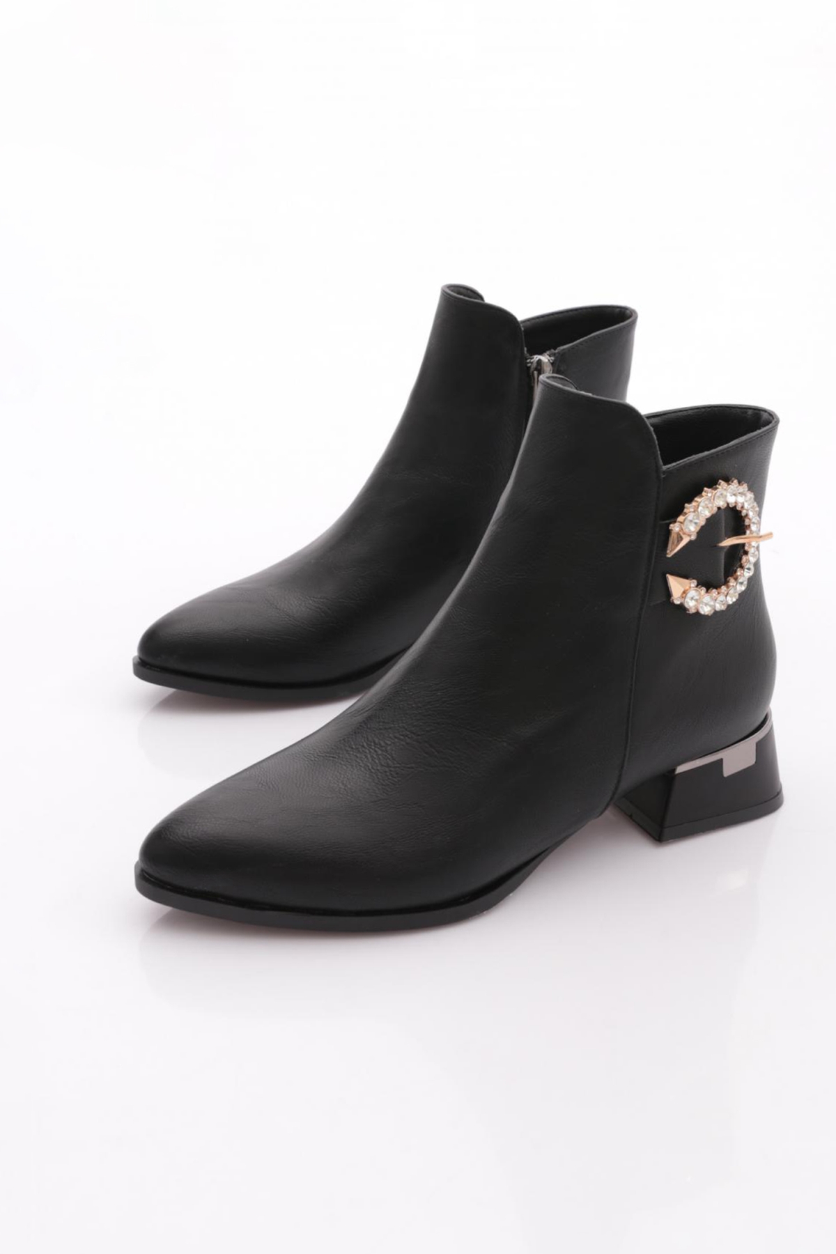 25107 Kadin Topuklu Ayakkabi - Görsel 5