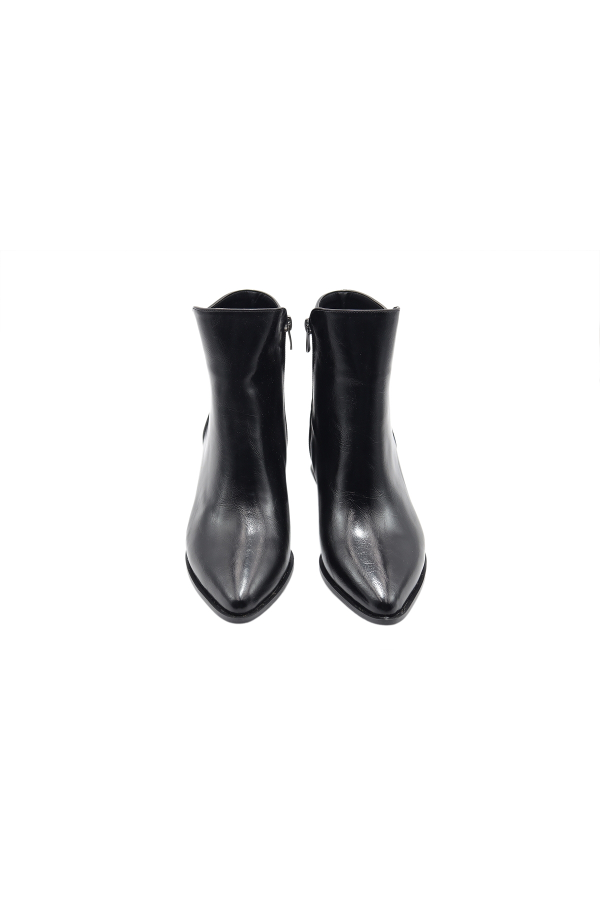 5 Cm Siyah Rugan Kadın Bot - Görsel 4