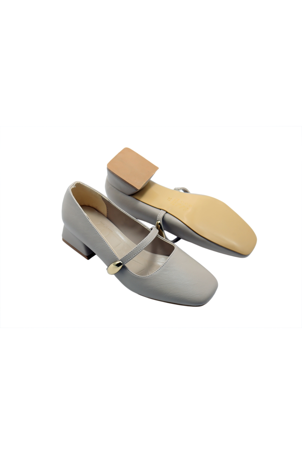 4 Cm Kalın Topuklu Kadın Ayakkabı - Görsel 5