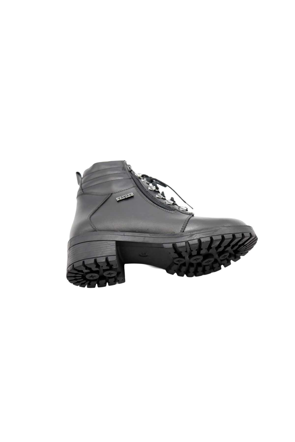 M.Y 855 Siyah Termo Taban Hakiki Deri Kadın Bot - Görsel 5