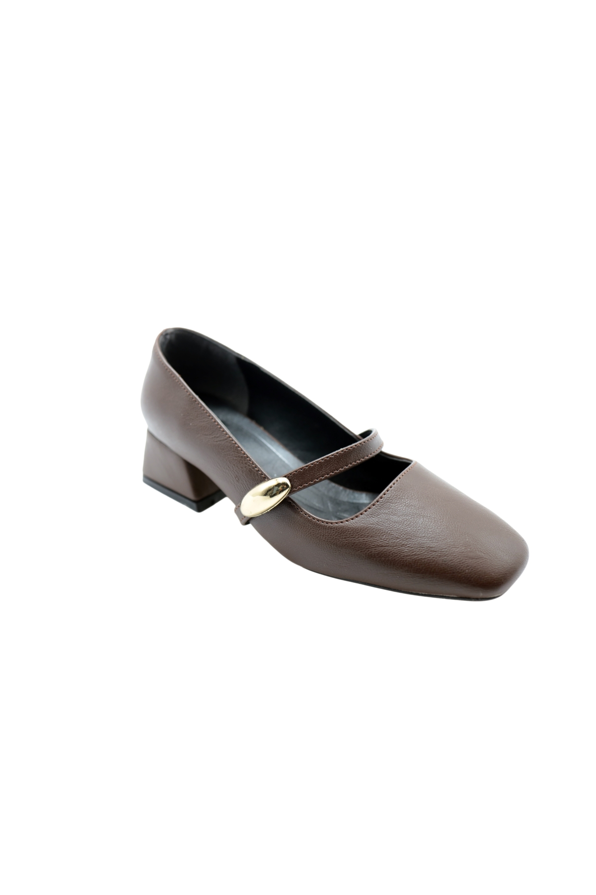 4 Cm Kalın Topuklu Kadın Ayakkabı - Görsel 2