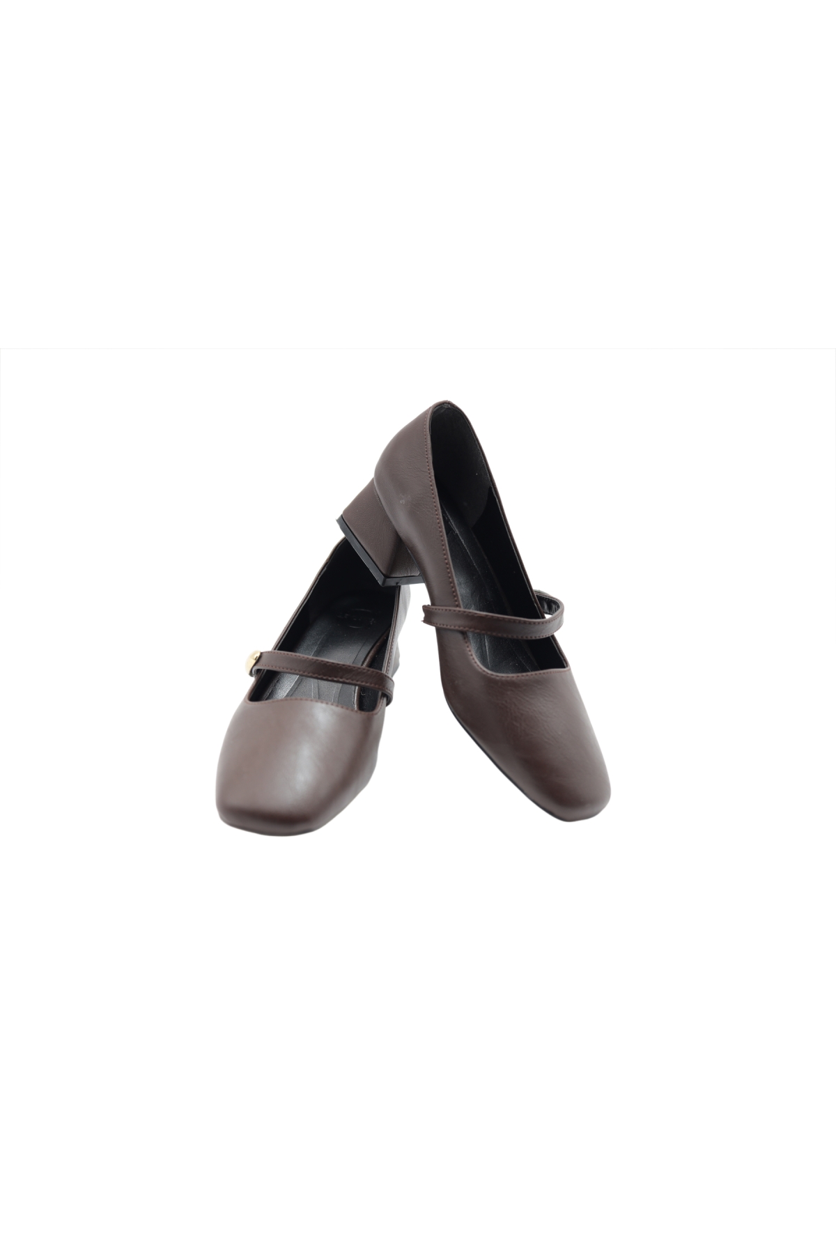 4 Cm Kalın Topuklu Kadın Ayakkabı - Görsel 3