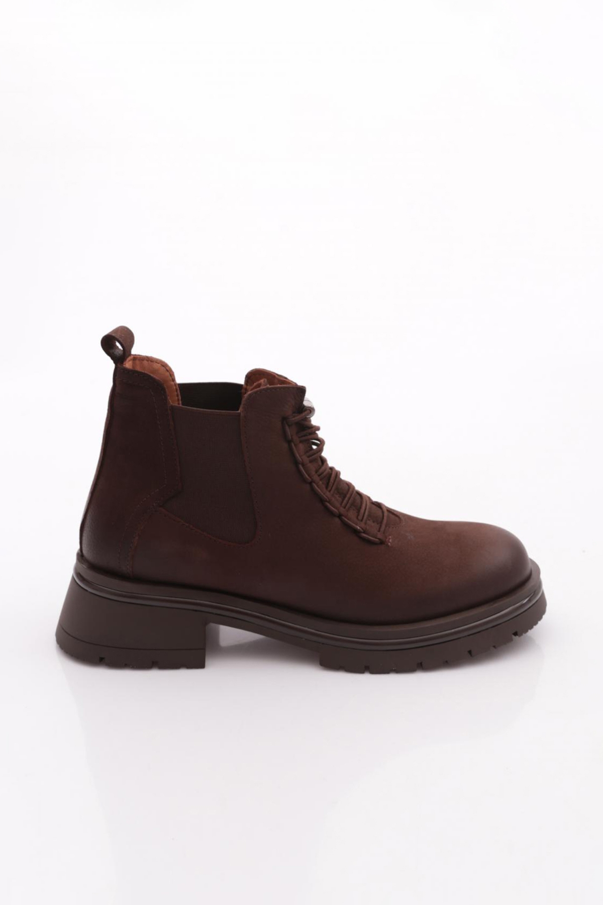 0224-1 Kadin Lastik Bağcikli Bot - Görsel 2