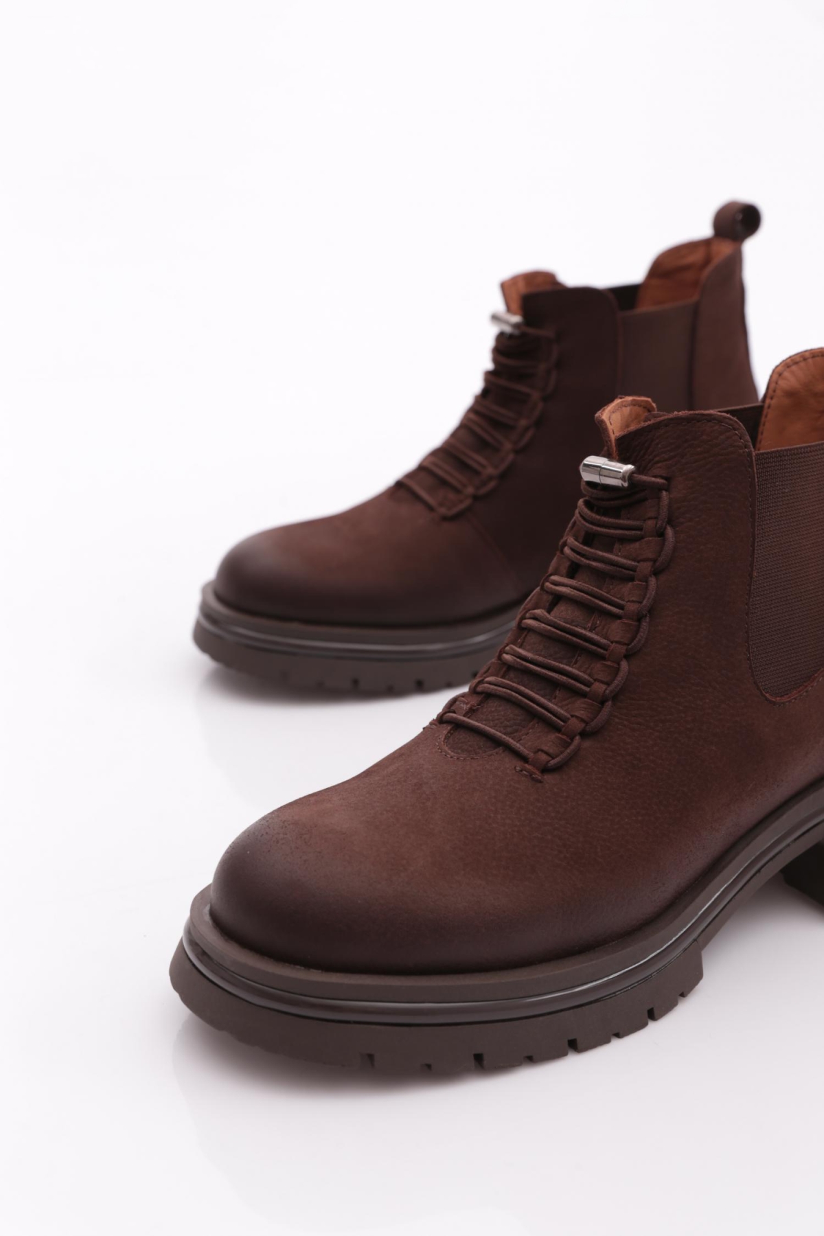 0224-1 Kadin Lastik Bağcikli Bot - Görsel 5