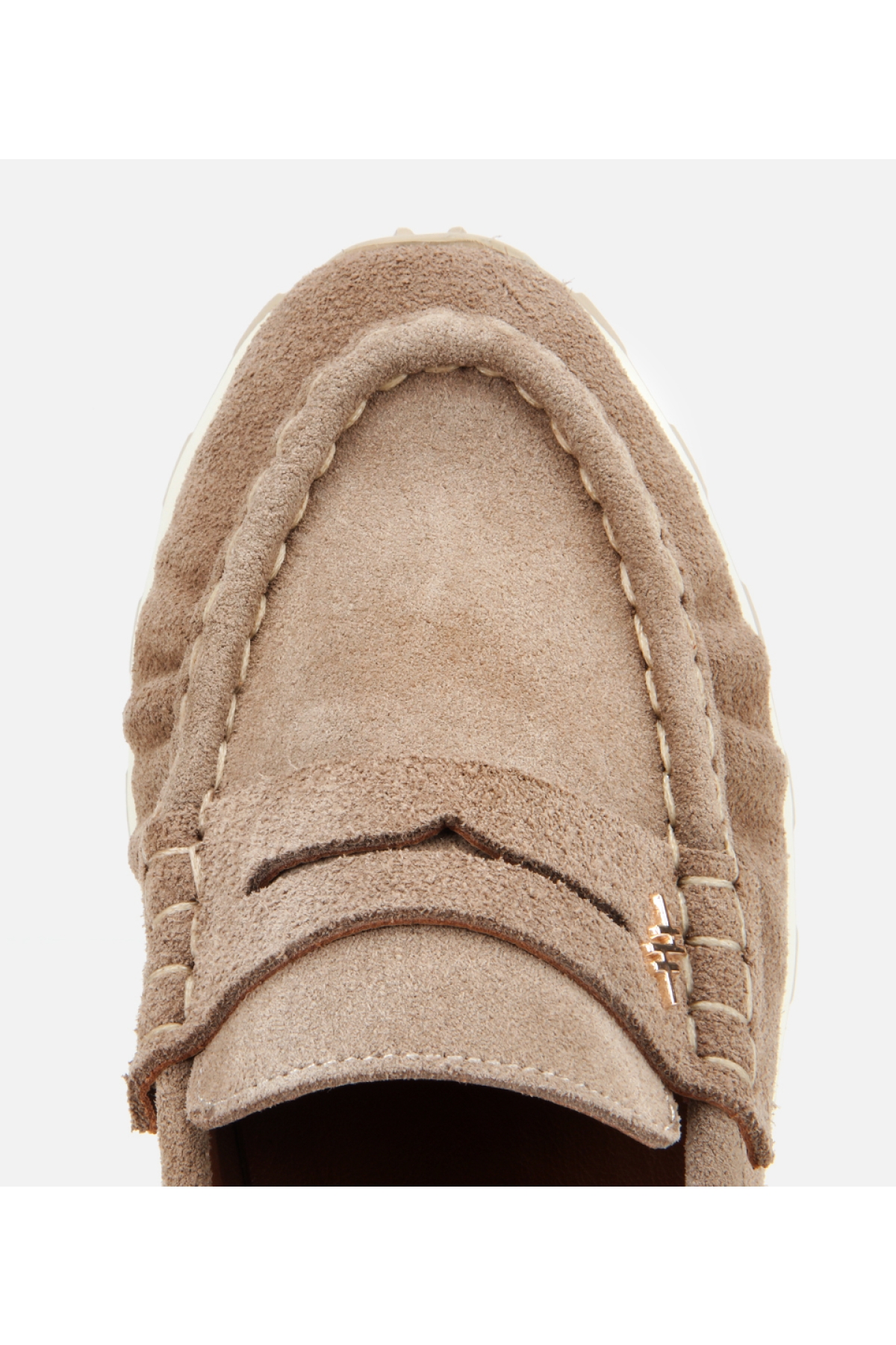 Kadın Süet Deri Vizon Yumuşak Dokulu Günlük Loafer - Görsel 5