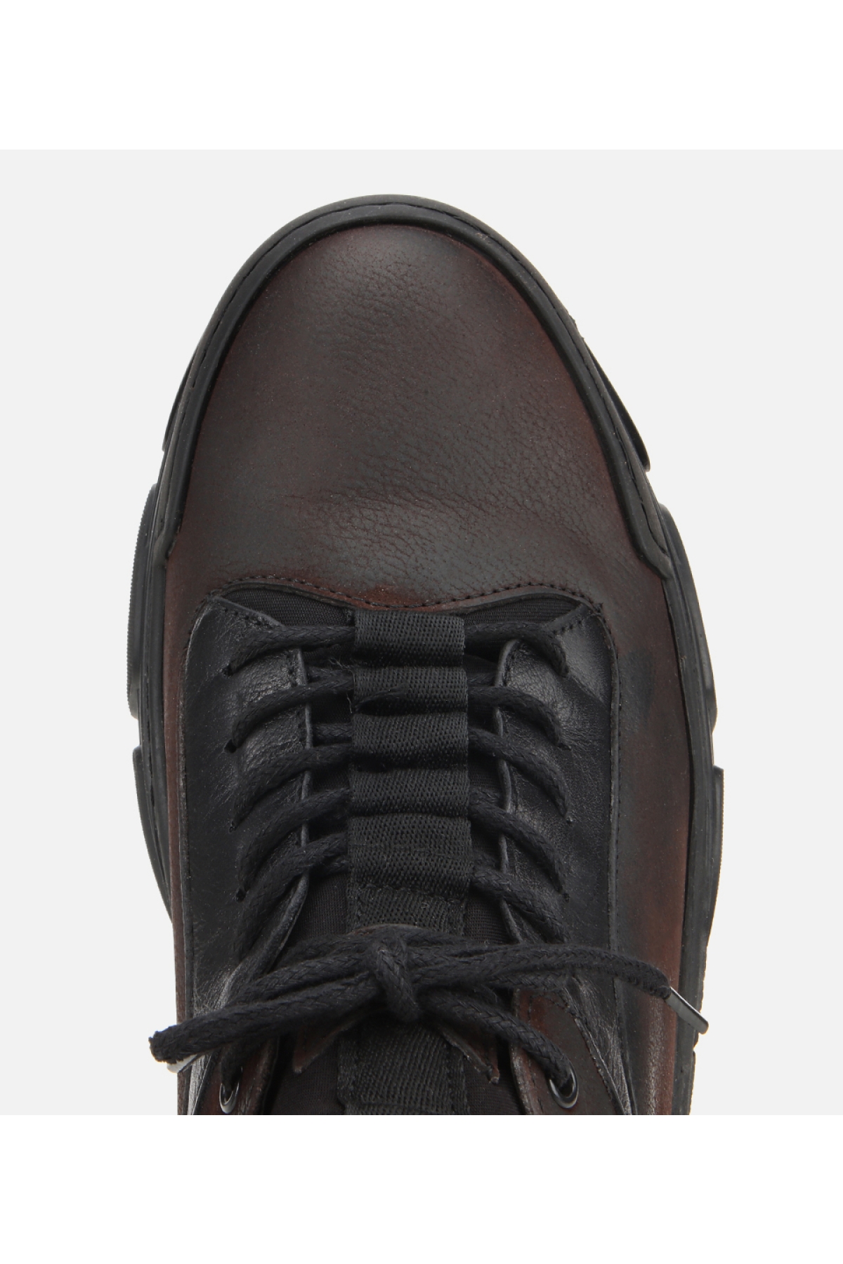 Erkek Nubuk Deri Kahverengi Comfort Spor Ayakkabı - Görsel 5