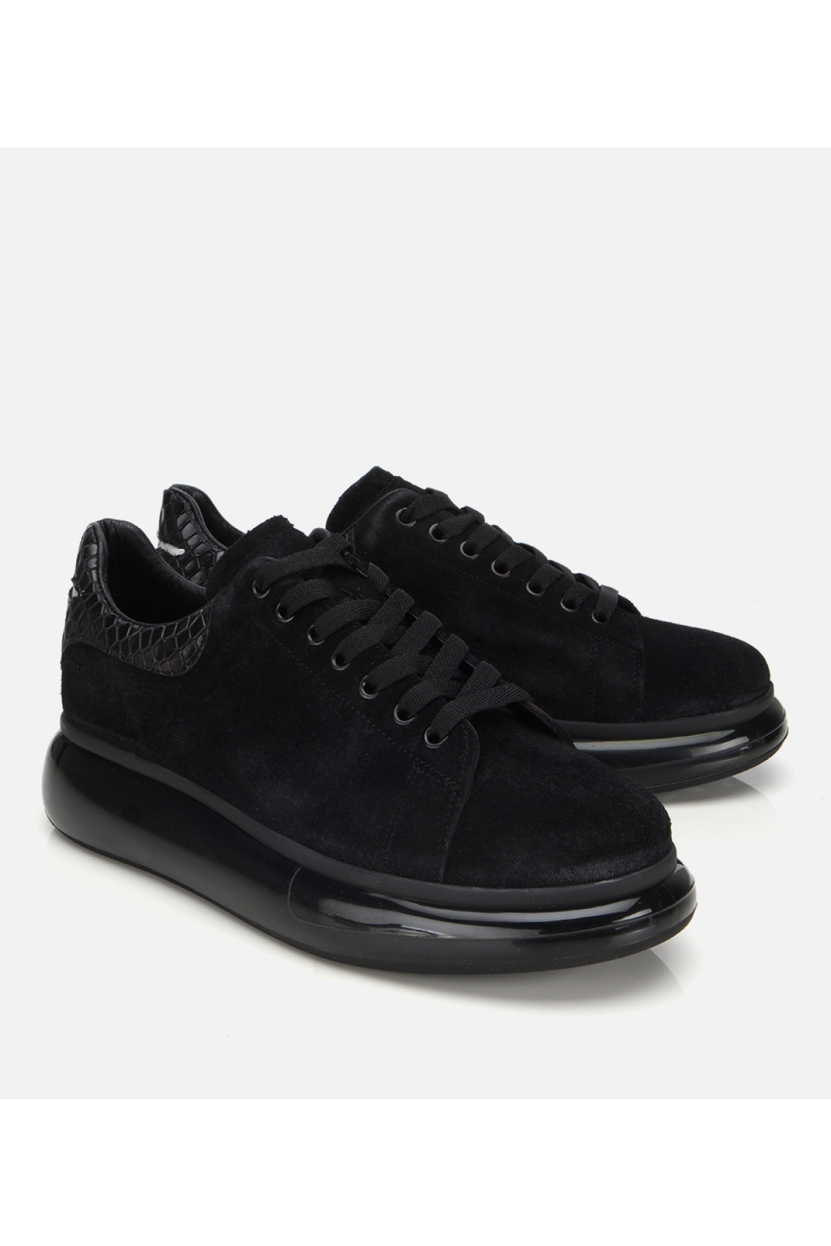 Erkek Süet Deri Comfort Spor Ayakkabı - Görsel 2