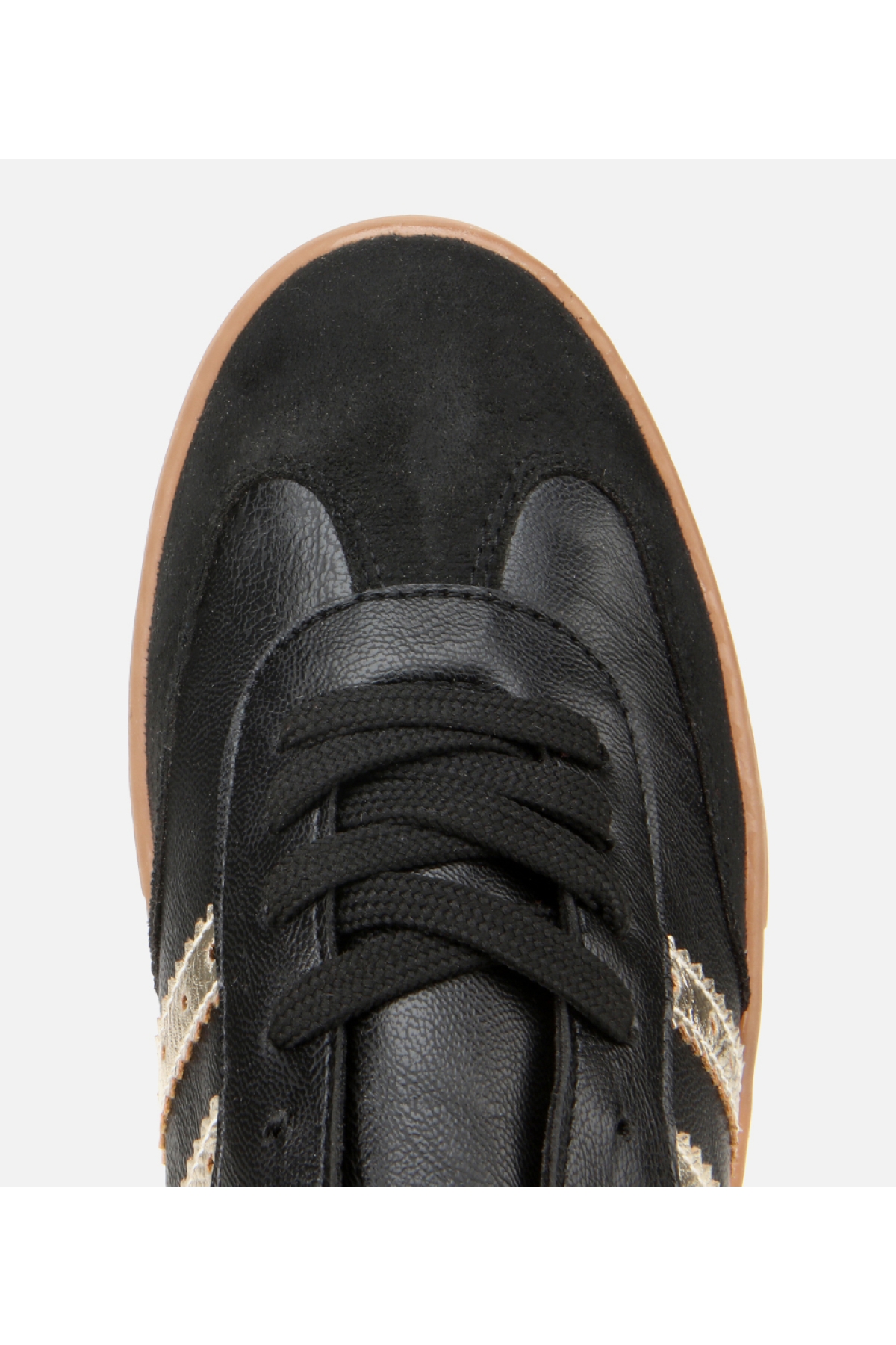 Kadın Siyah Düz Spor Ayakkabı - Görsel 5