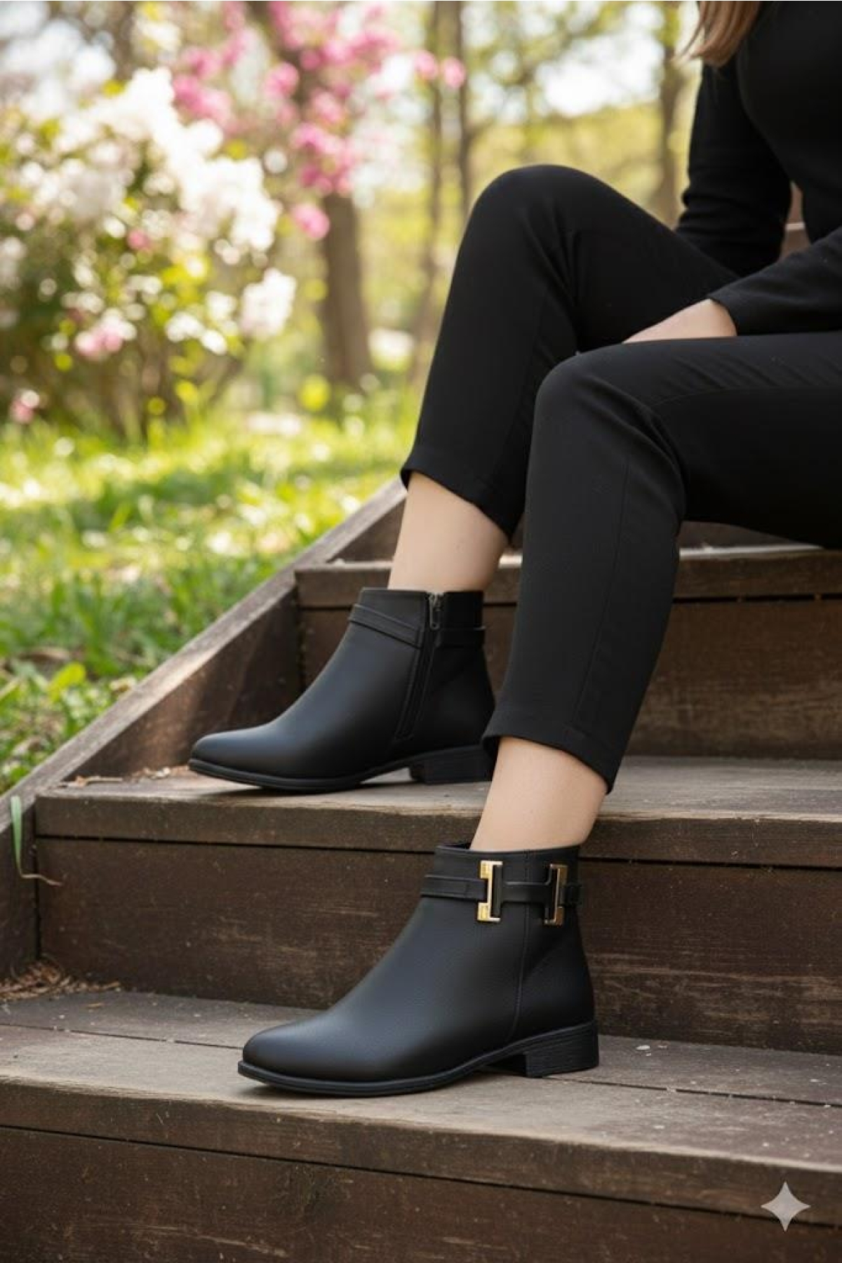 Fort 8242 Rahat Toka Detaylı Kaymaz Taban Sıcak Astar Kadın Bot model görseli