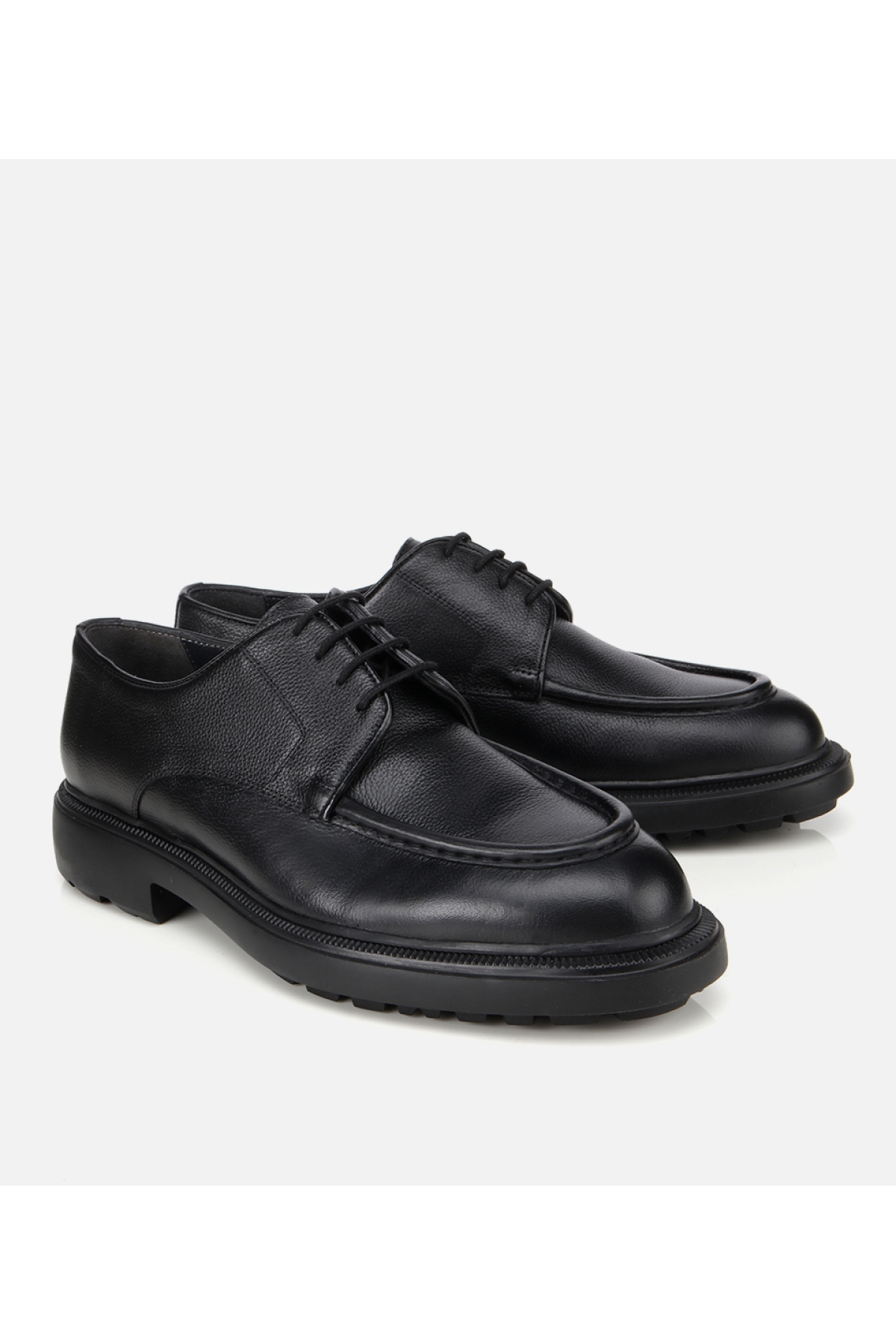 Erkek Deri Kahverengi Yumuşak Dokulu Klasik Ayakkabı - Görsel 2