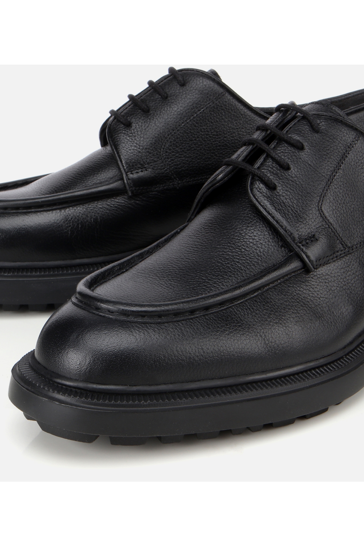 Erkek Deri Kahverengi Yumuşak Dokulu Klasik Ayakkabı - Görsel 3