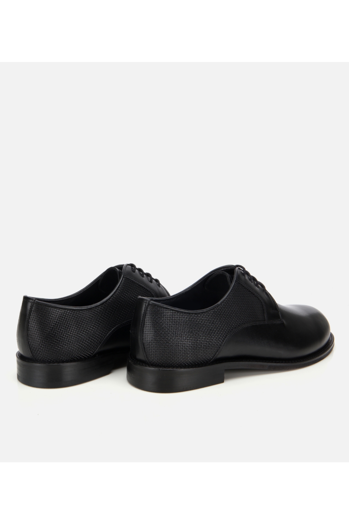 Erkek Deri Siyah Klasik Ayakkabı - Görsel 4