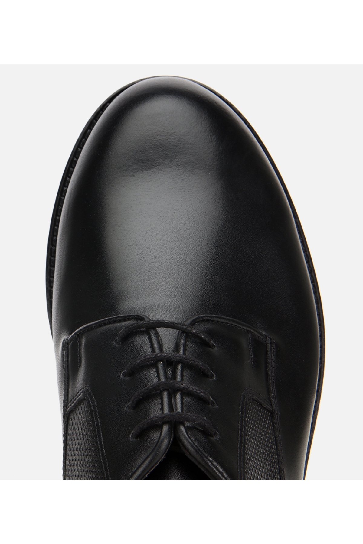 Erkek Deri Siyah Klasik Ayakkabı - Görsel 5