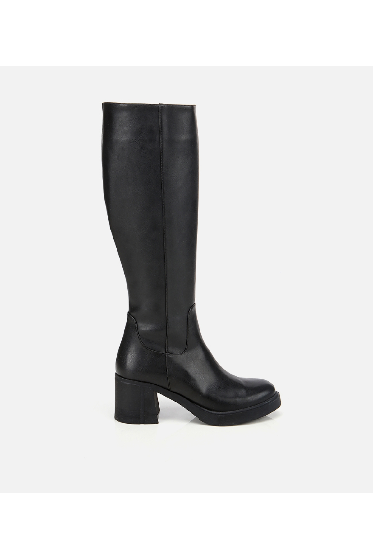 Kadın Siyah Yüksek Topuklu Çizme