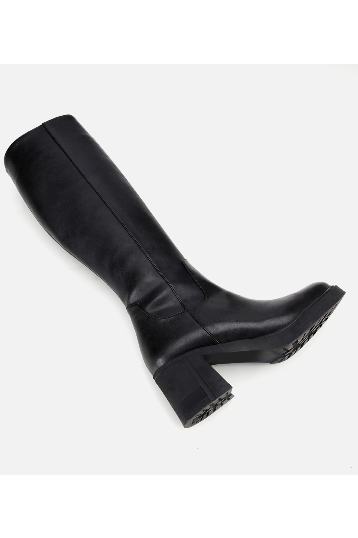 Kadın Siyah Yüksek Topuklu Çizme - Görsel 6