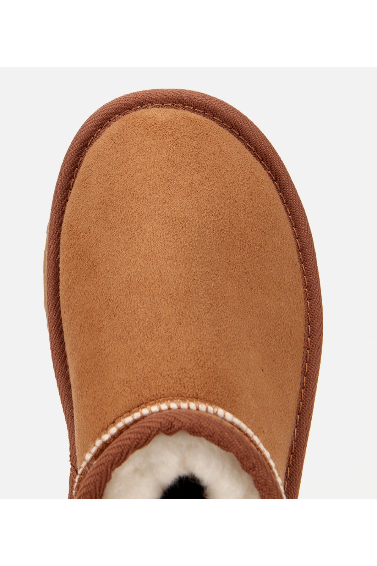 Kadın Süet Taba İçi Kürklü Bilekte Kalın Tabanlı Düz Bot - Görsel 5