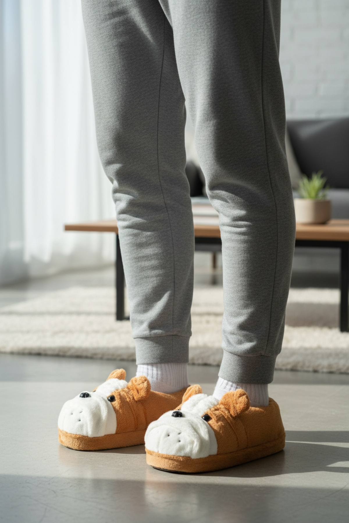 Polaris 610029.M5PR Kahverengi Erkek Panduf - Görsel 3