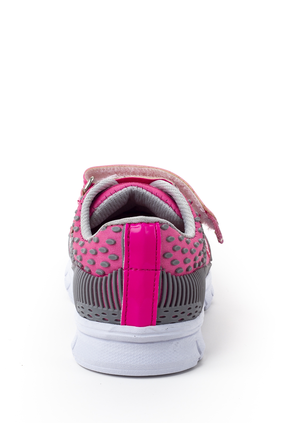 Unisex Çocuk Gri-Pembe Ortopedik Destekli Çocuk Spor Ayakkabı - Görsel 5