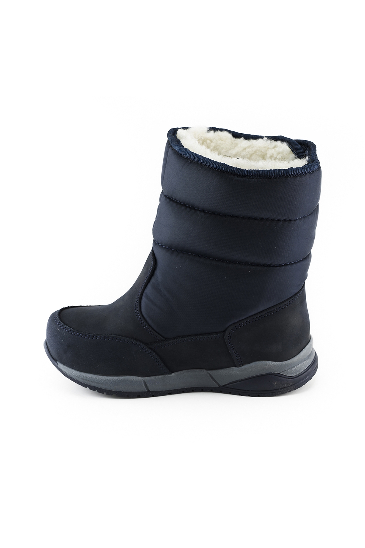 Kız Çocuk Lacivert Deri Ortopedik Destekli Çocuk Bot - Görsel 4