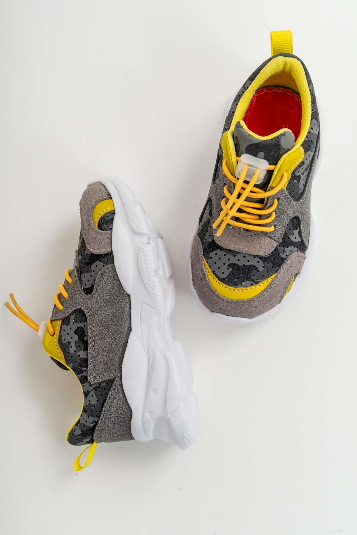 Erkek Çocuk Gri Ortopedik Destekli Spor Ayakkabı - Görsel 4