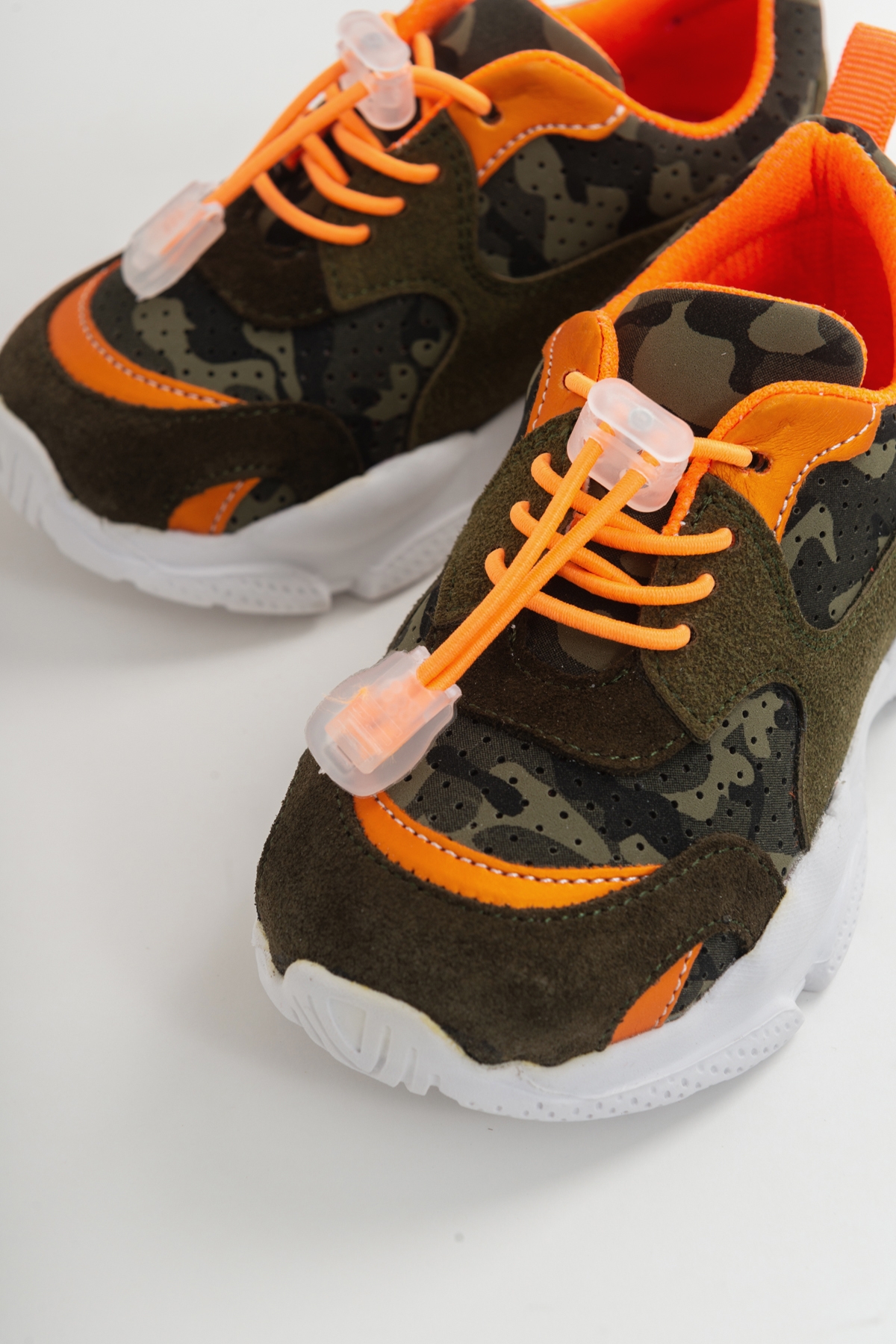 Erkek Çocuk Haki Ortopedik Destekli Spor Ayakkabı - Görsel 3