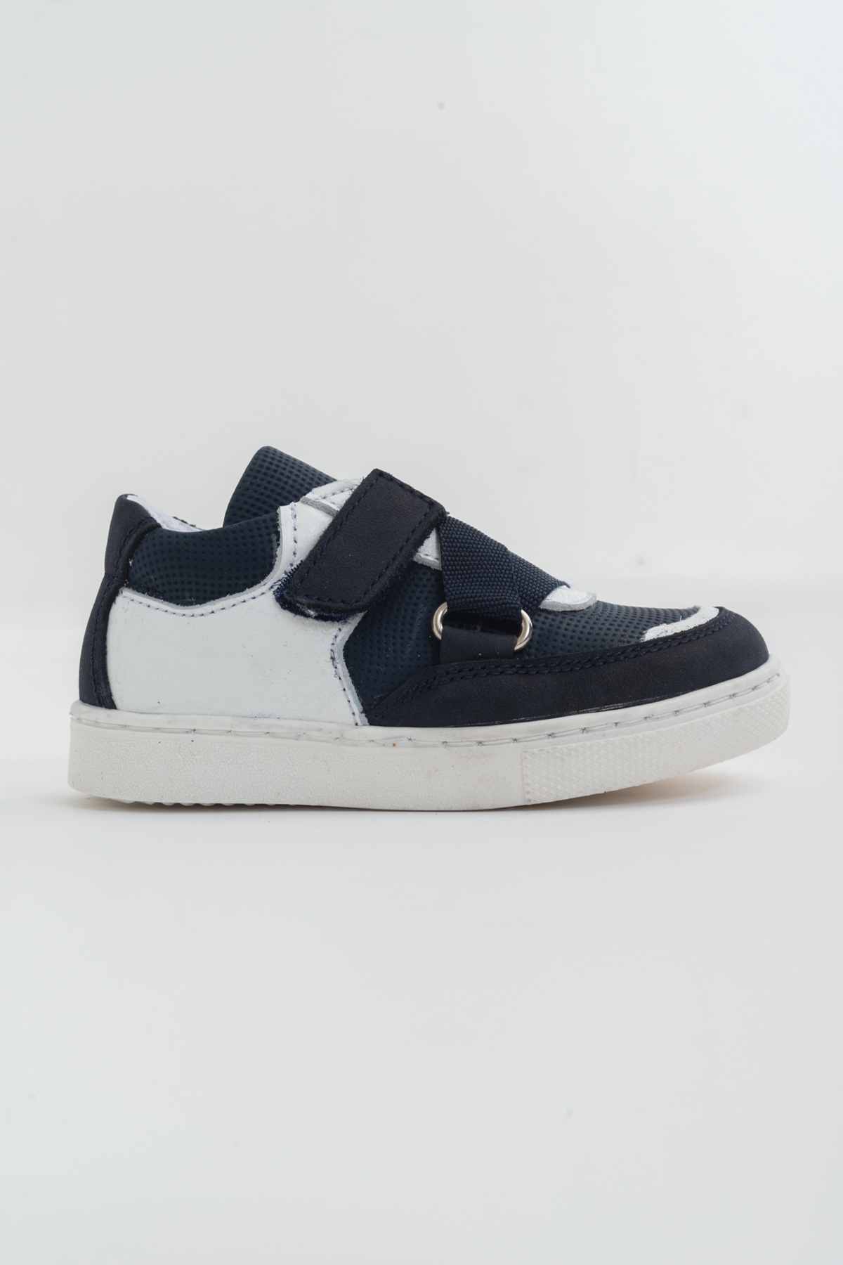 Erkek Çocuk Lacivert Deri Ortopedik Destekli Çocuk Sneaker Ayakkabı - Görsel 5