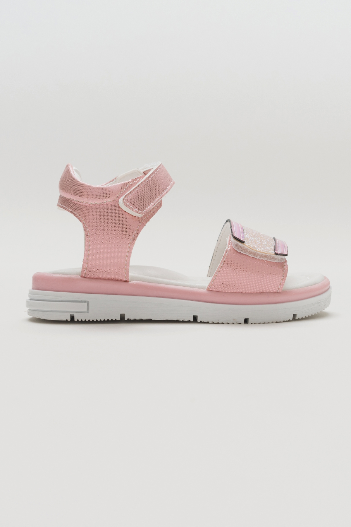 Kız Çocuk Pudra Ortopedik Destekli Çocuk Sandalet - Görsel 6