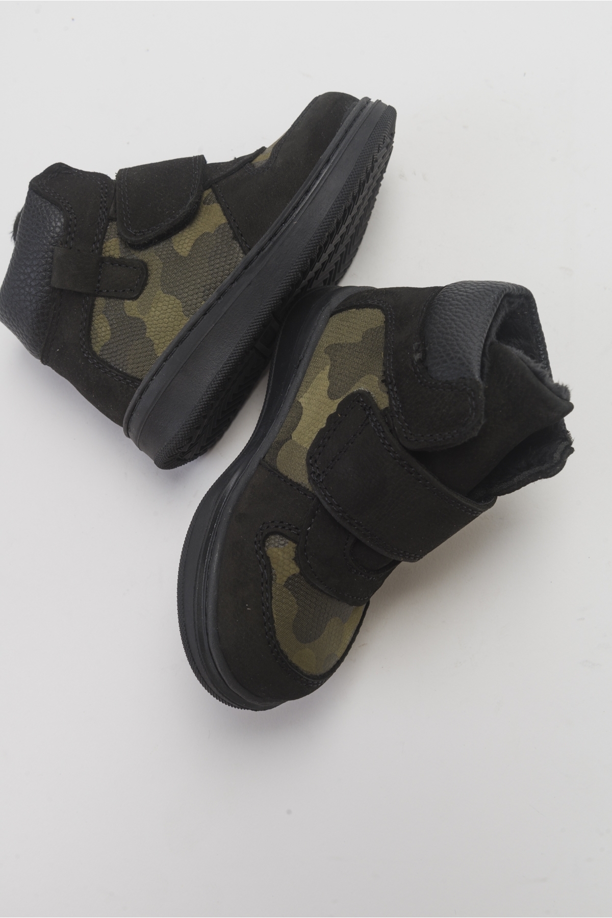 Erkek Çocuk Siyah Hakiki Deri Çocuk Bot - Görsel 5