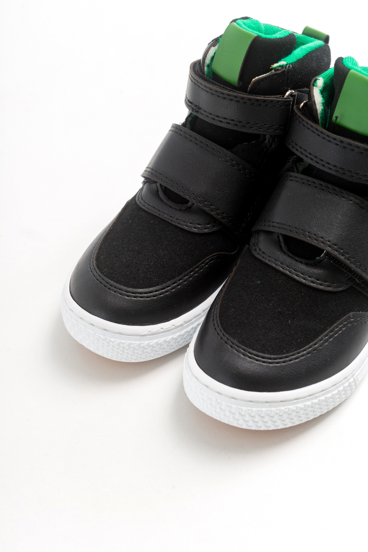 Erkek Çocuk Siyah Suni Deri Çocuk Bot - Görsel 3