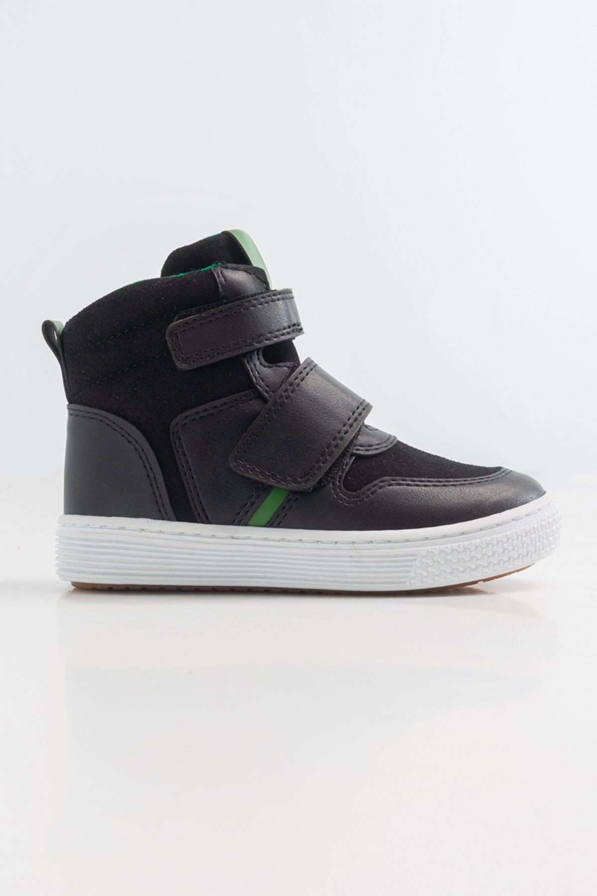 Erkek Çocuk Siyah Suni Deri Çocuk Bot - Görsel 6