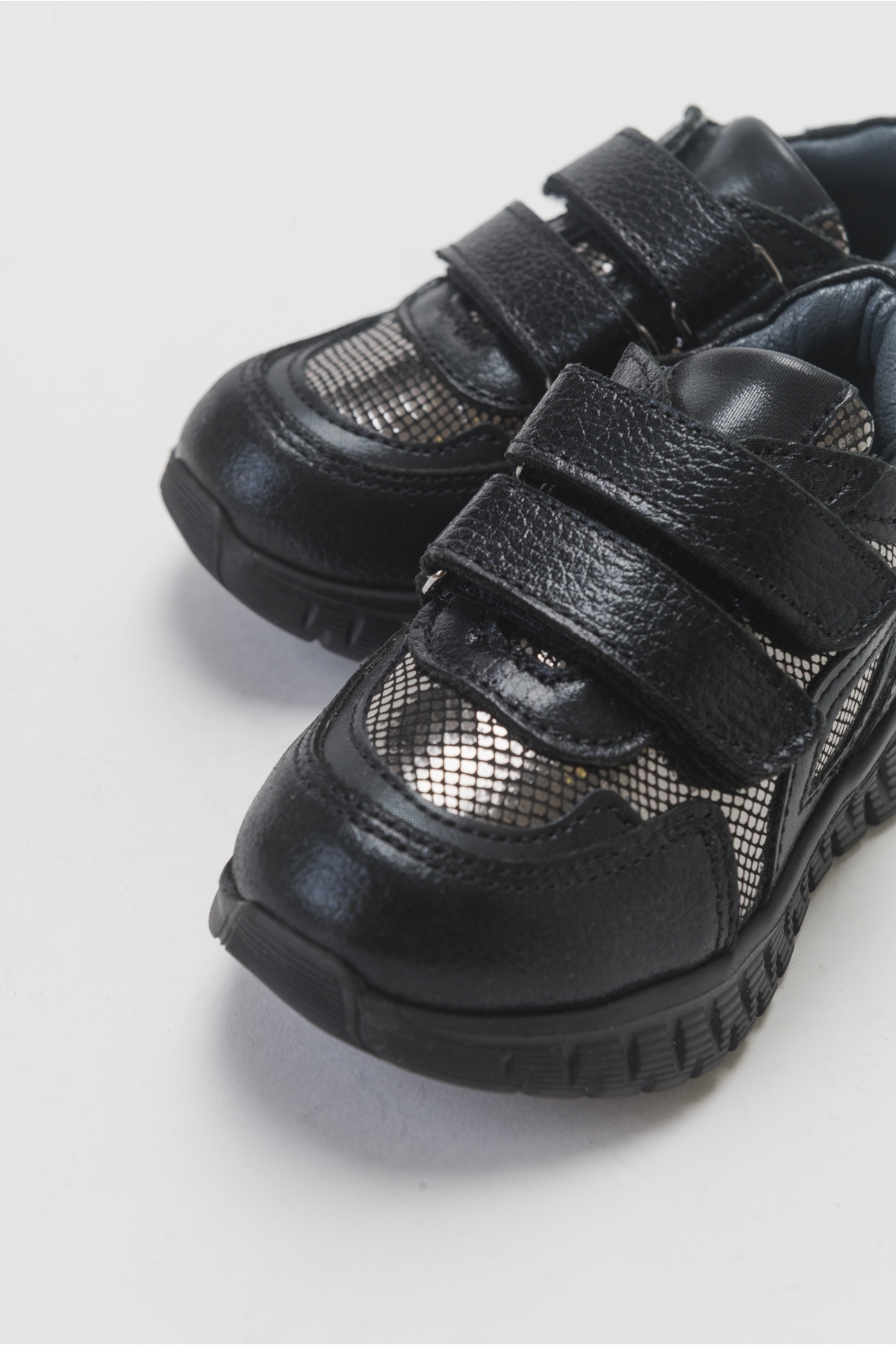 Kız Çocuk Siyah Hakiki Deri Günlük Çocuk Ayakkabı - Görsel 3