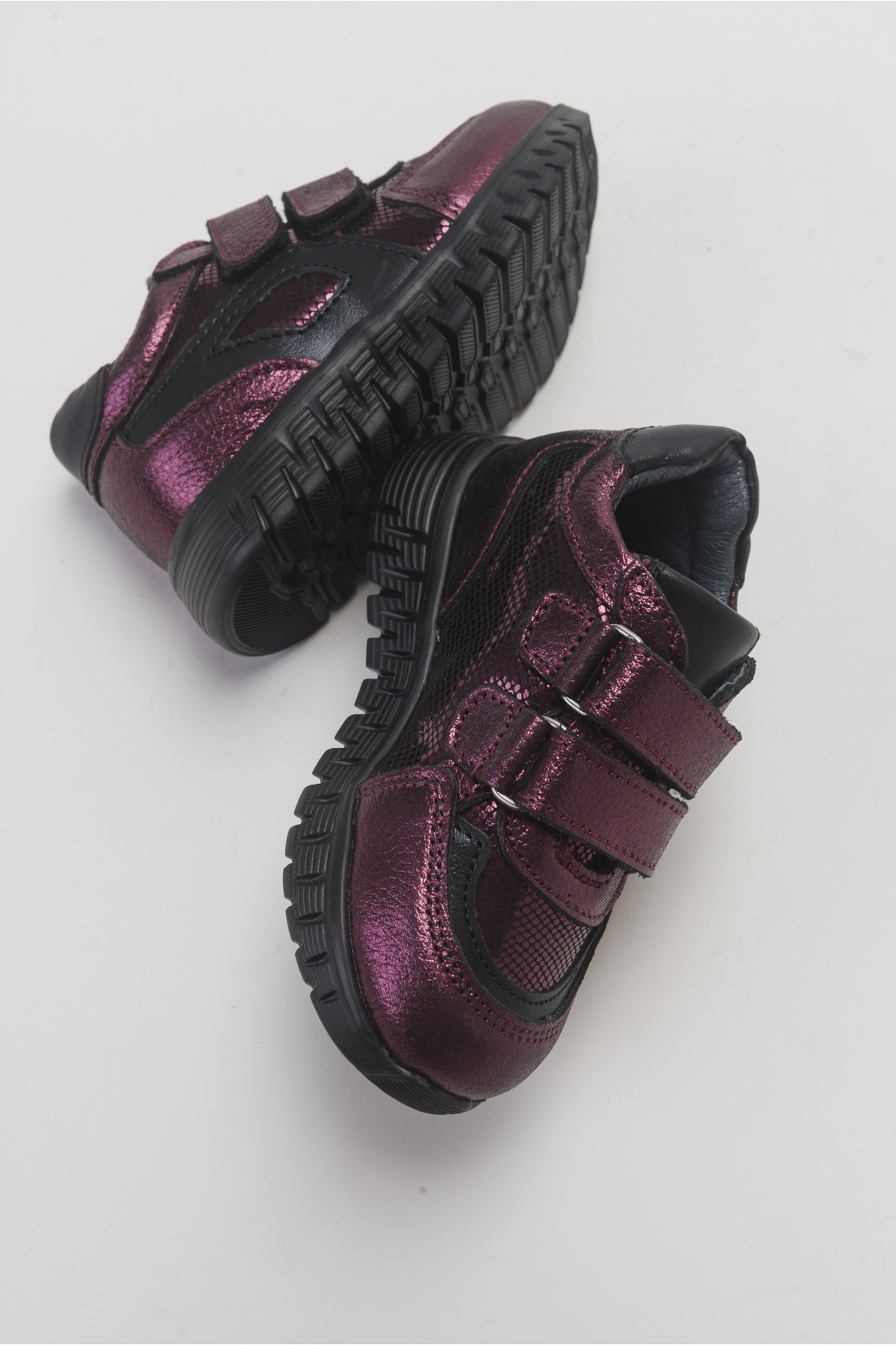 Kız Çocuk Bordo Hakiki Deri Günlük Çocuk Ayakkabı - Görsel 4