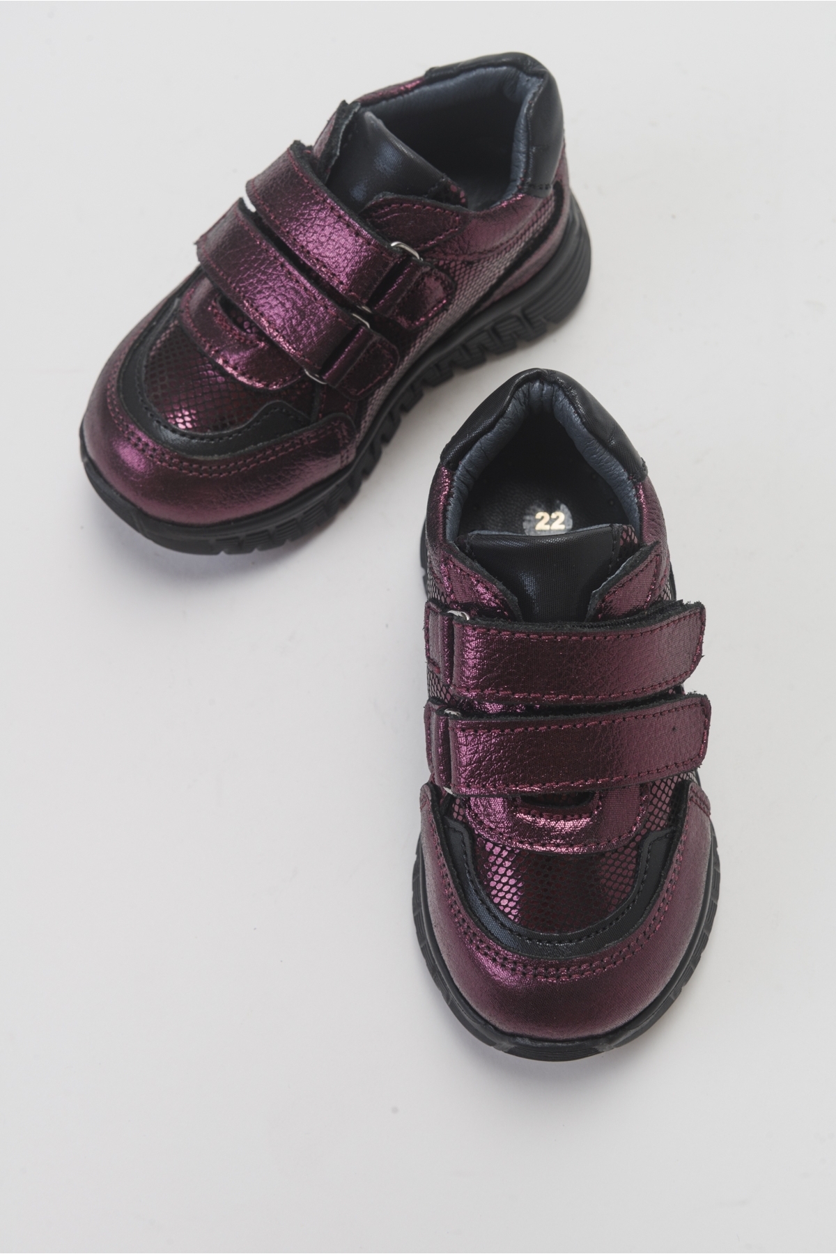 Kız Çocuk Bordo Hakiki Deri Günlük Çocuk Ayakkabı - Görsel 5