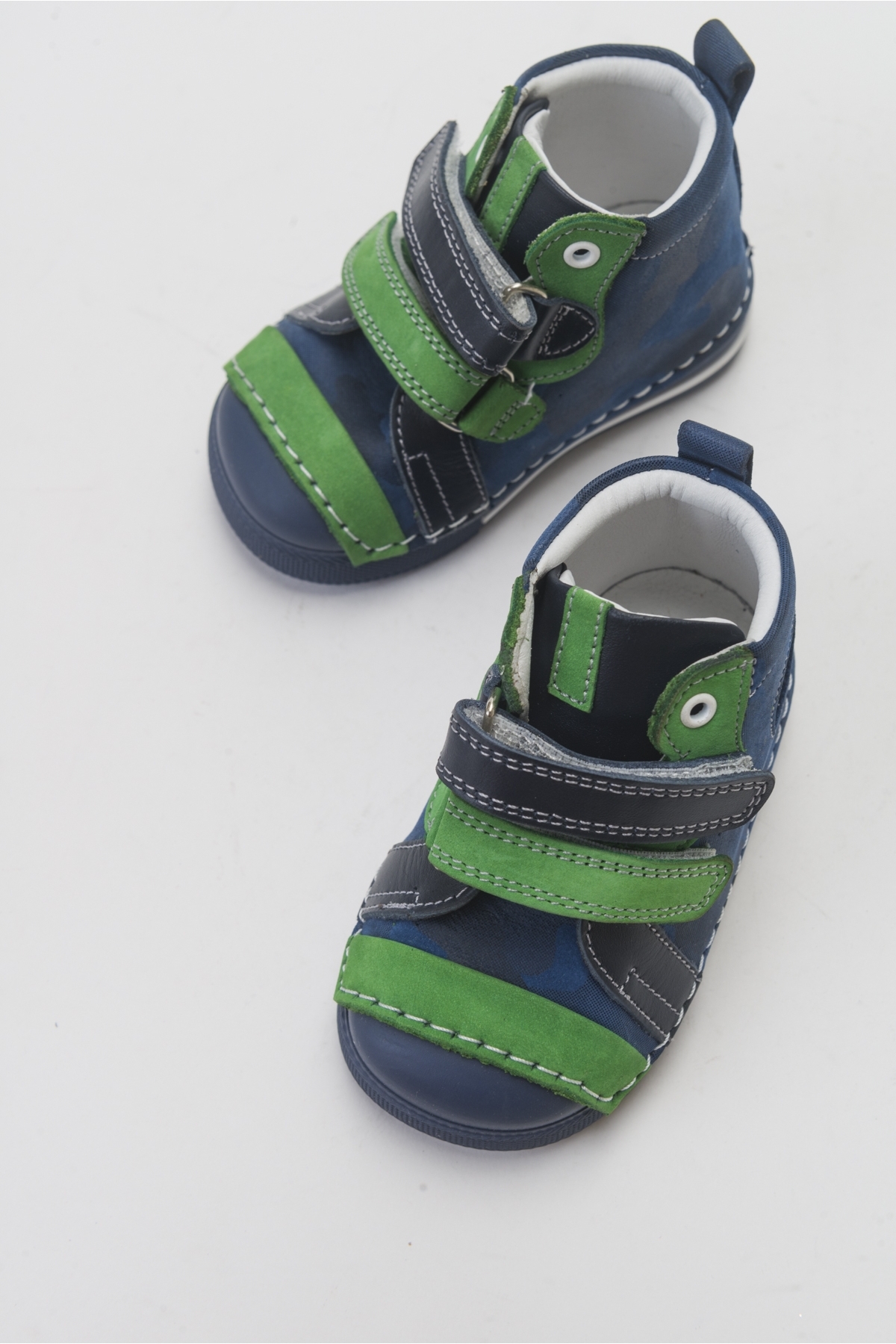 Erkek Çocuk Lacivert Hakiki Deri İlk Adım Bot - Görsel 4