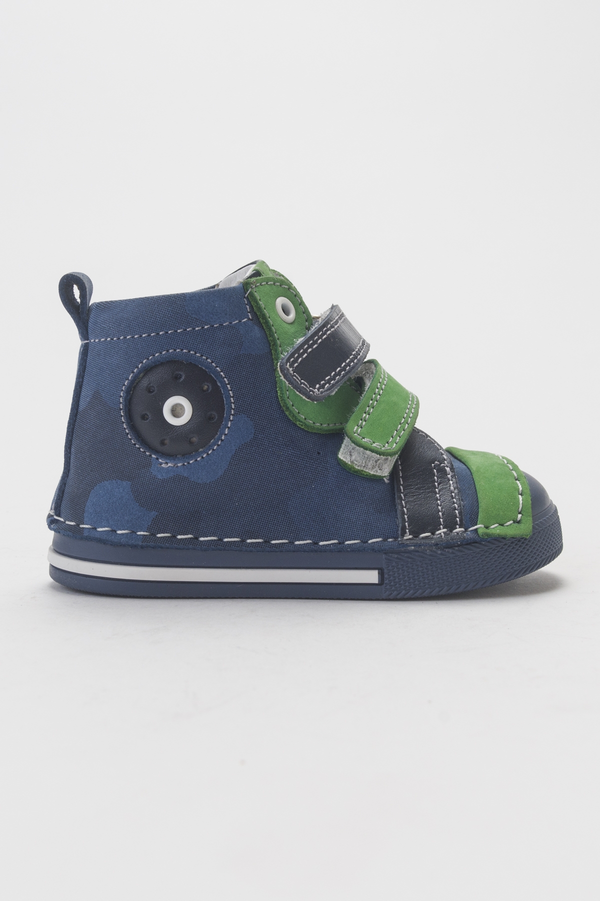 Erkek Çocuk Lacivert Hakiki Deri İlk Adım Bot - Görsel 6