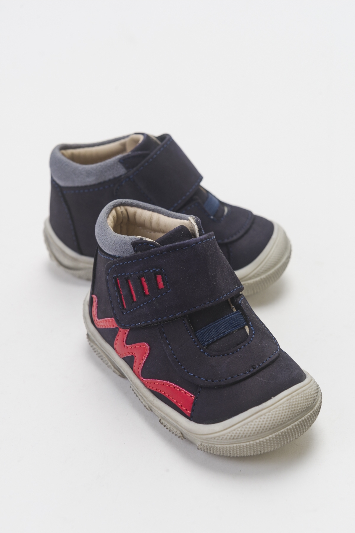 Erkek Çocuk Lacivert Hakiki Deri İlk Adım Bot - Görsel 2