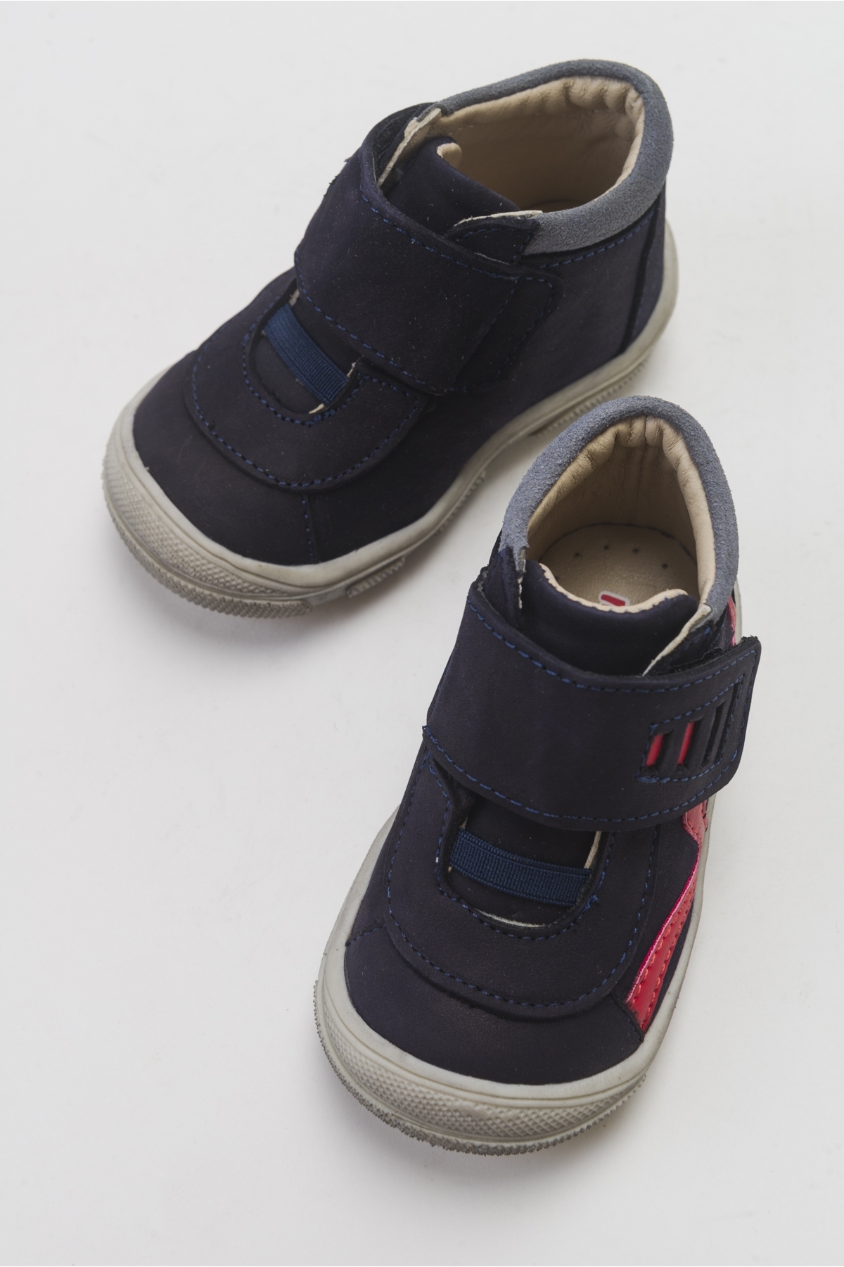 Erkek Çocuk Lacivert Hakiki Deri İlk Adım Bot - Görsel 4