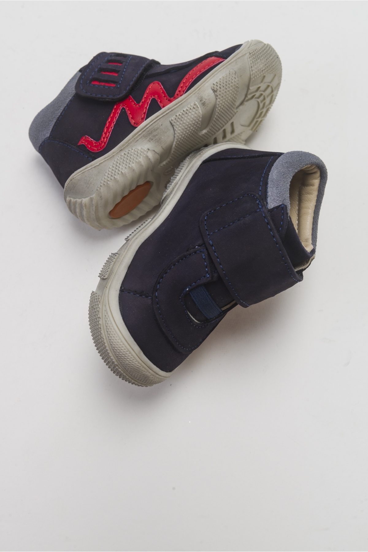 Erkek Çocuk Lacivert Hakiki Deri İlk Adım Bot - Görsel 5