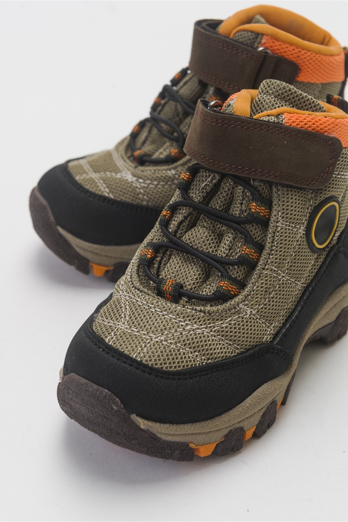 Erkek Çocuk Haki Microfiber Trekking Çocuk Bot - Görsel 3