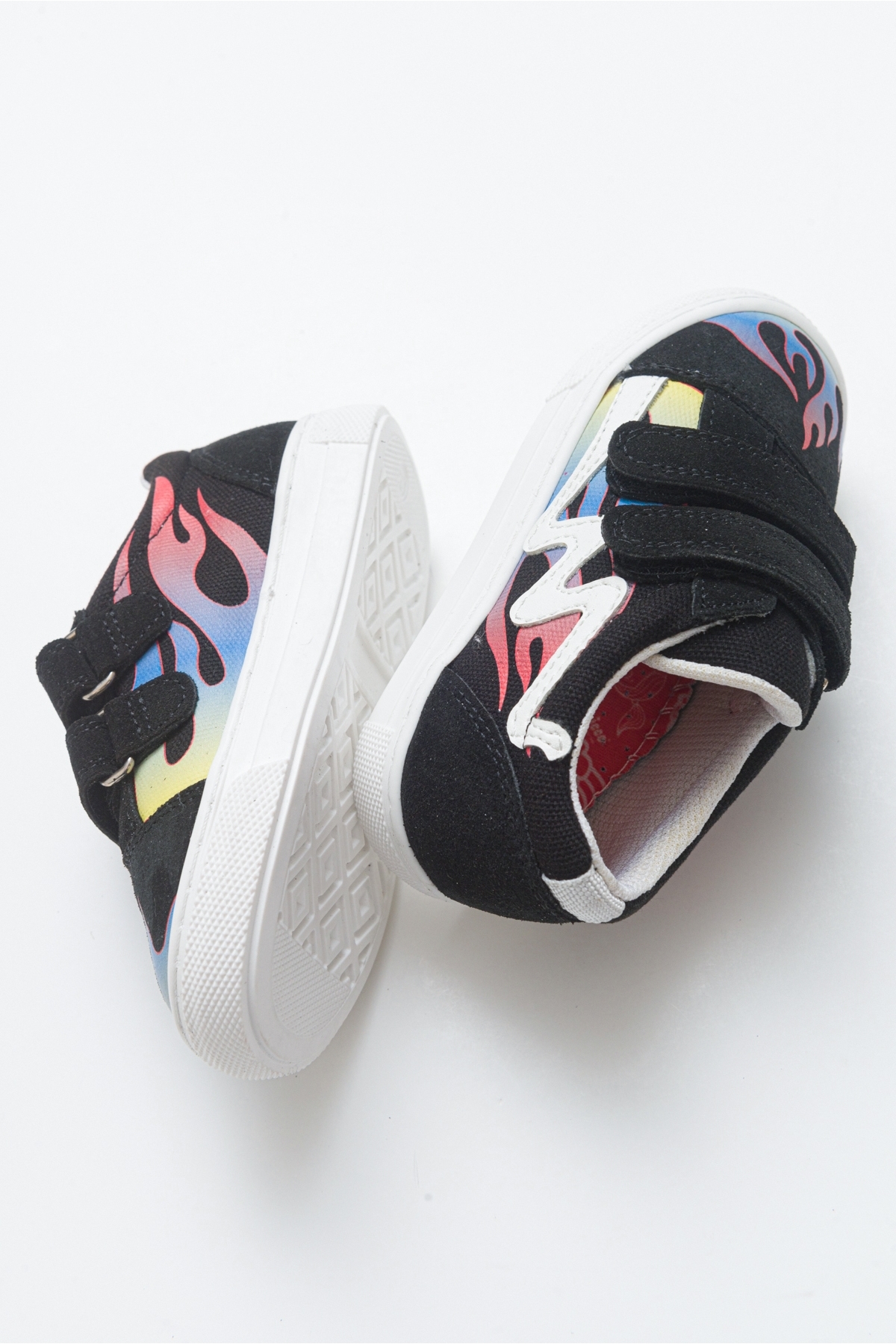 Erkek Çocuk Siyah Hakiki Deri Sneaker Ayakkabı - Görsel 4