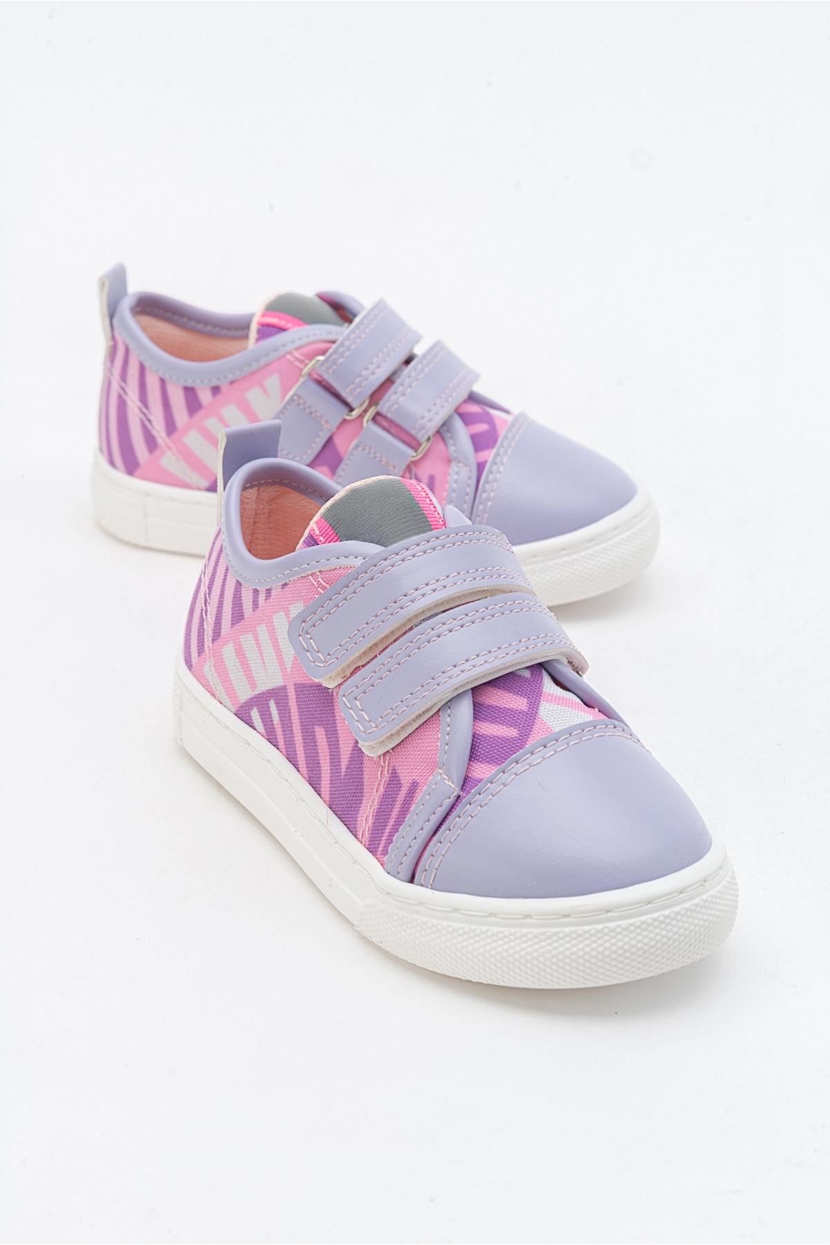 Kız Çocuk Lila Sneaker Ayakkabı - Görsel 2