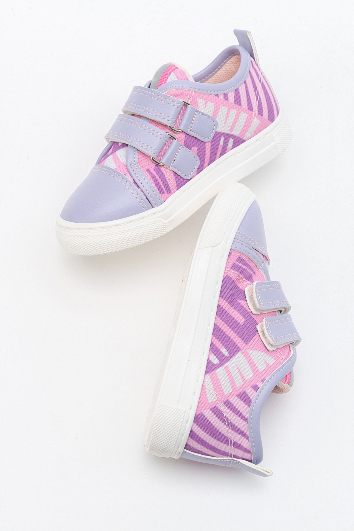 Kız Çocuk Lila Sneaker Ayakkabı - Görsel 4