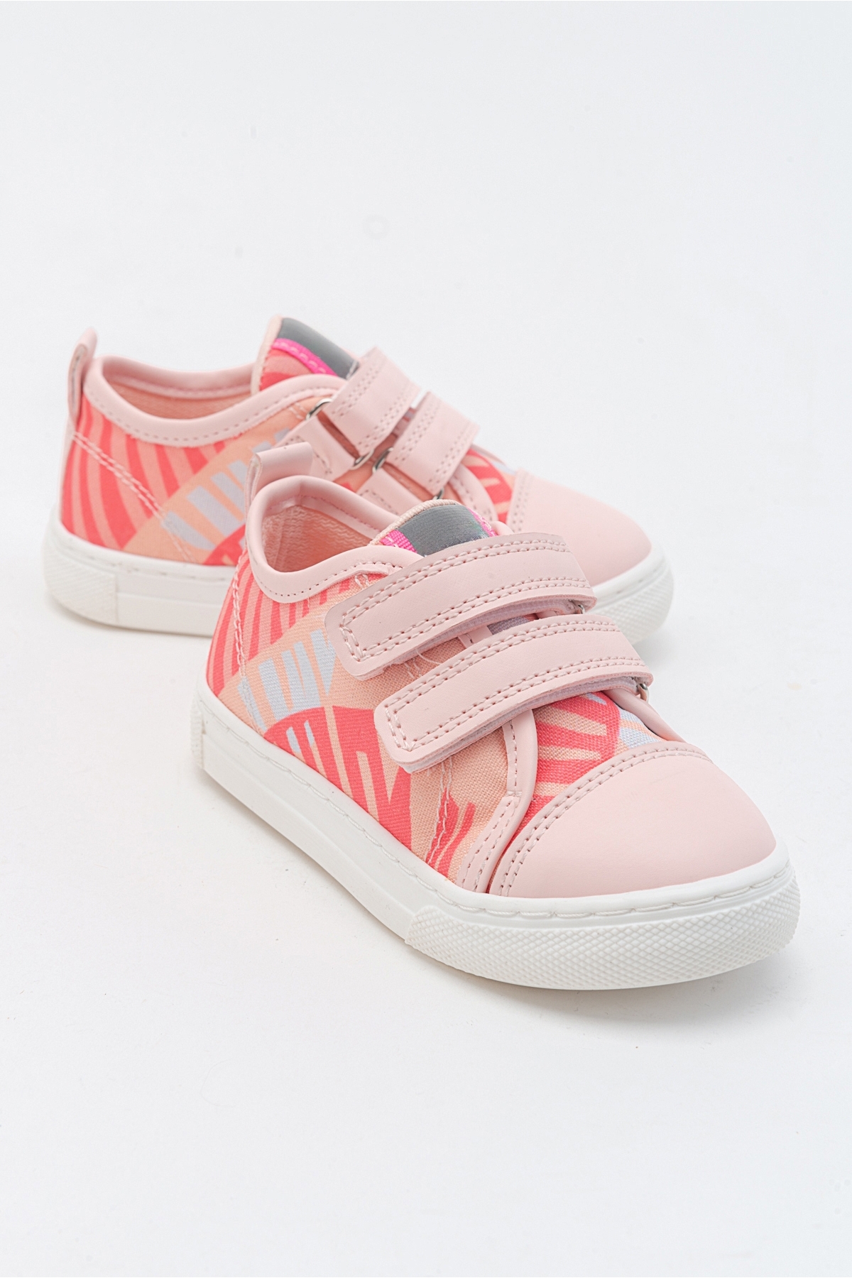 Kız Çocuk Pudra Sneaker Ayakkabı - Görsel 2