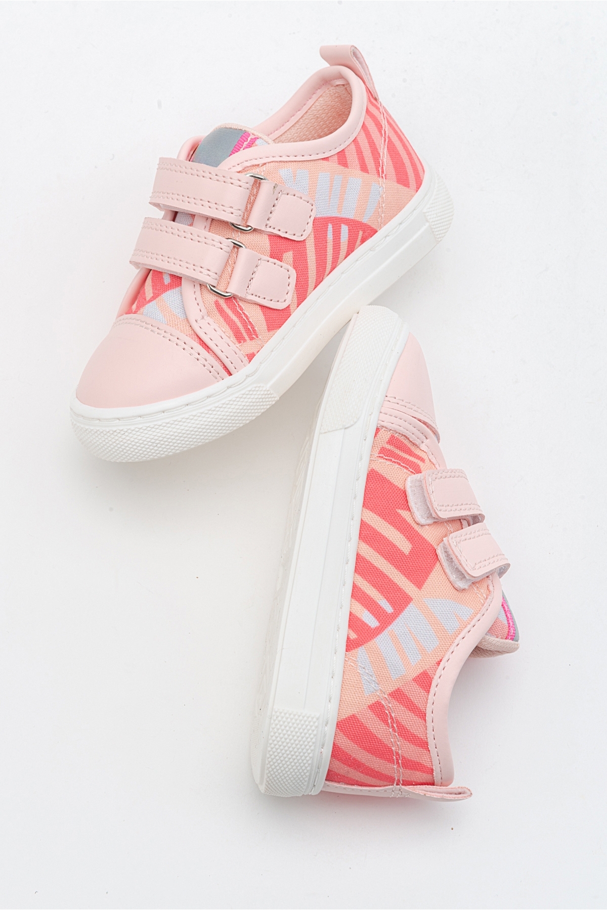 Kız Çocuk Pudra Sneaker Ayakkabı - Görsel 4