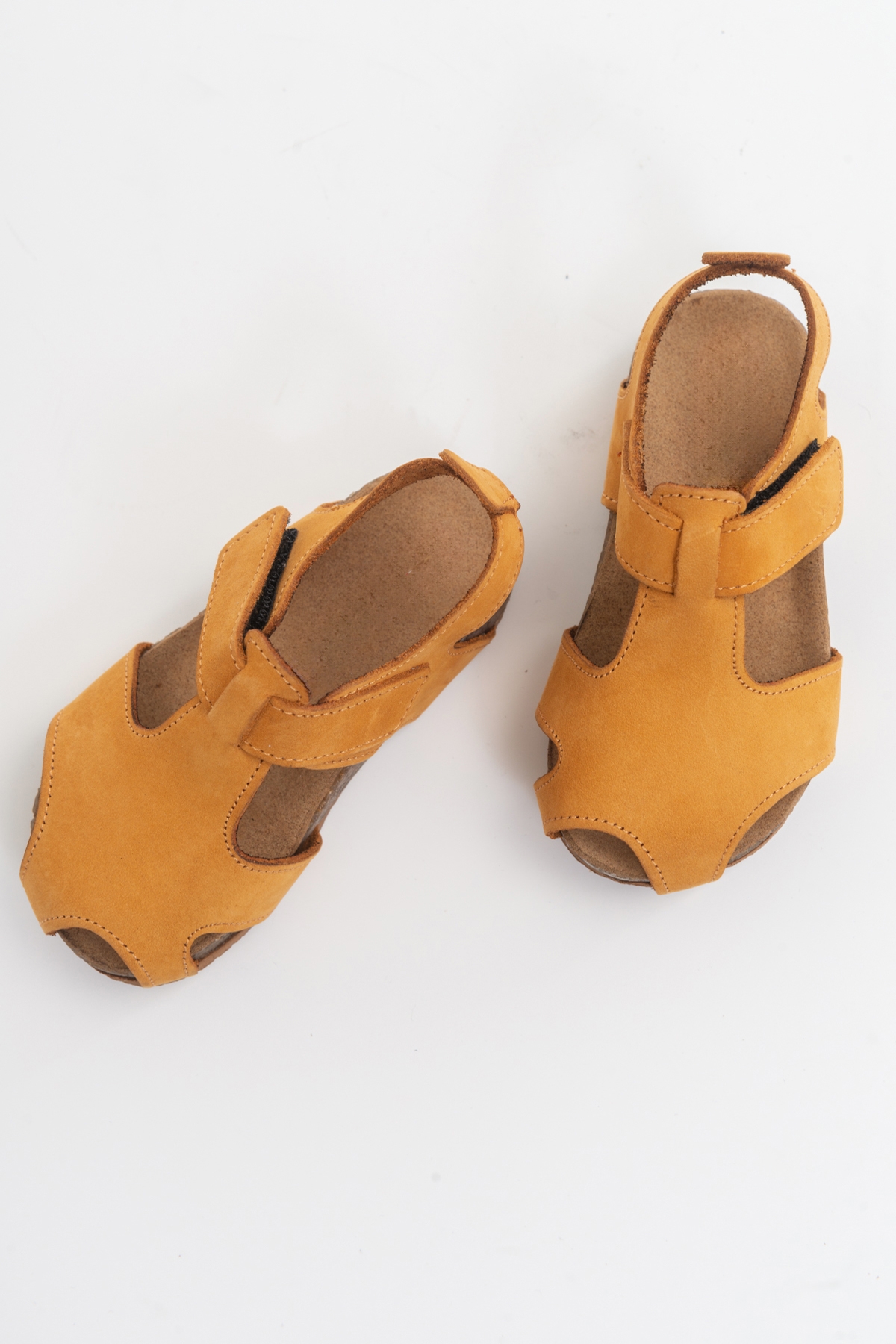 Unisex Çocuk Cat Deri Ortopedik Destekli Çocuk Sandalet - Görsel 4