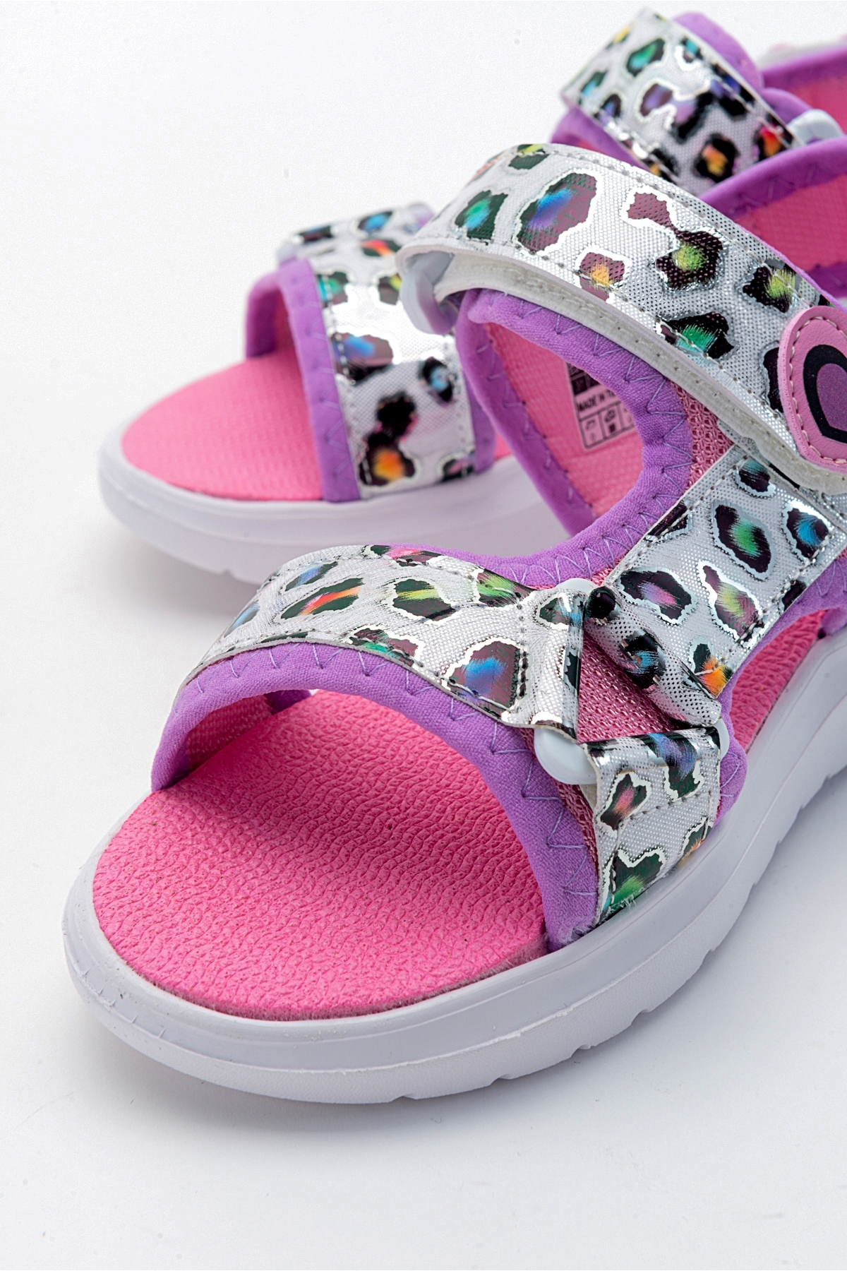 Kız Çocuk Pembe Anatomik Hafif Spor Sandalet - Görsel 3