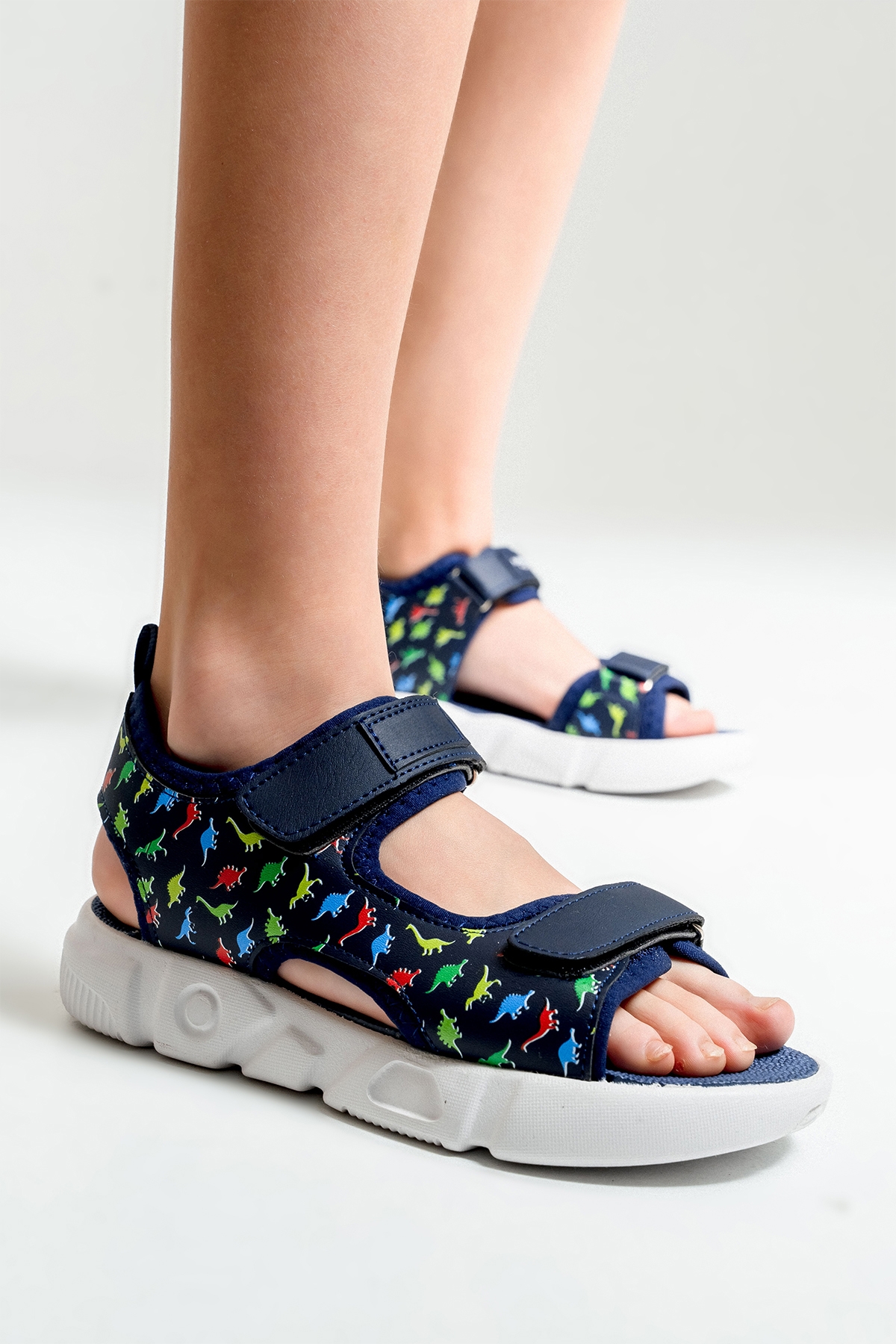 Erkek Çocuk Lacivert Anatomik Spor Sandalet - Görsel 2