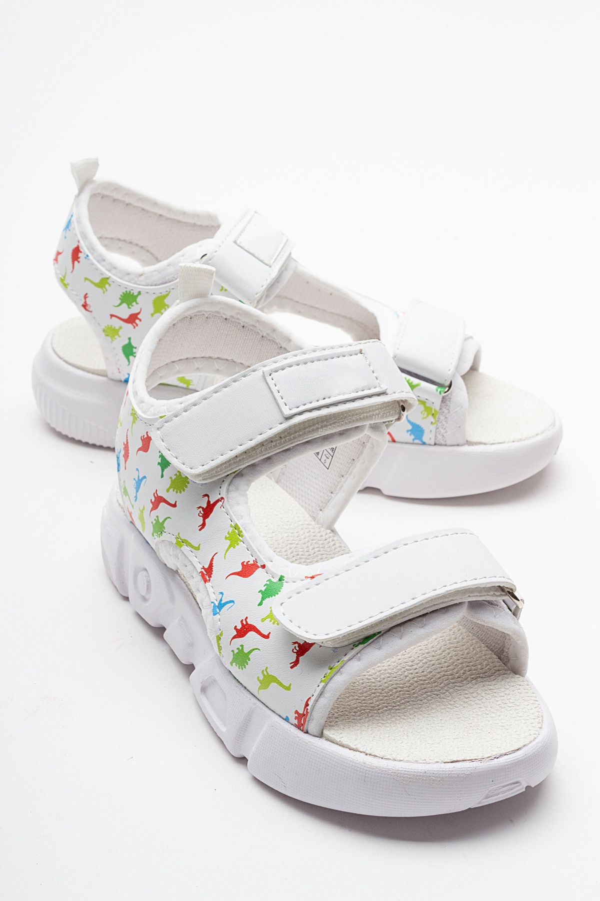 Erkek Çocuk Beyaz Anatomik Spor Sandalet - Görsel 2