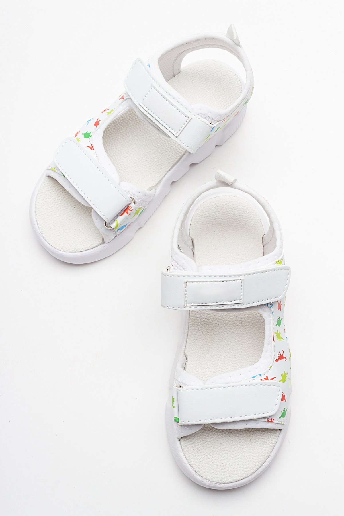Erkek Çocuk Beyaz Anatomik Spor Sandalet - Görsel 4