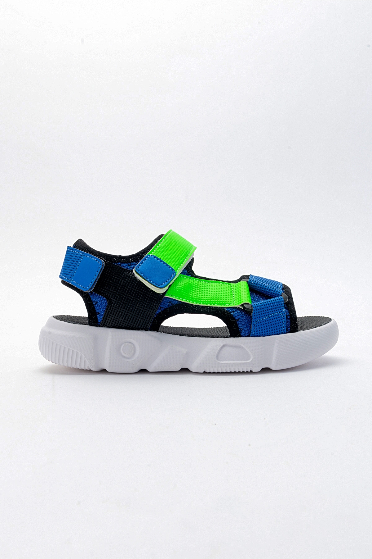 Erkek Çocuk Sax-Siyah Anatomik Hafif Spor Sandalet - Görsel 6